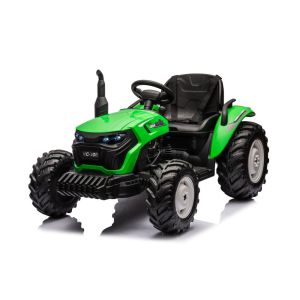 Tractor Eléctrico Infantil HC-306 Verde – 24V, 2 Motores y Control Remoto