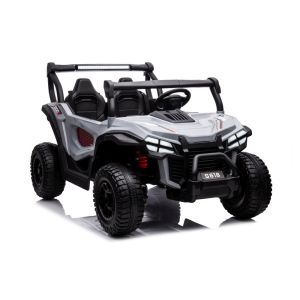 Coche Eléctrico Infantil S618 24V 4x4 LEAN CARS - Gris