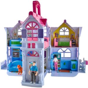 Casa maletín con accesorios - Kruzzel