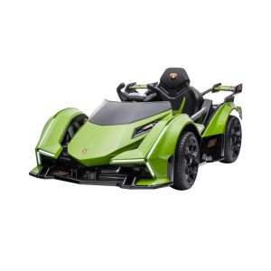 Coche Eléctrico Infantil Lamborghini GT HL528 12V LEAN CARS - Verde 