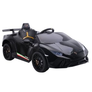 Coche Eléctrico para Niños Lamborghini Huracán con 4 Motores, 12V y Control Remoto