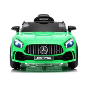 Coche Eléctrico para Niños Mercedes CLS 350 con Control Remoto y Asiento de Ecopiel-Verde
