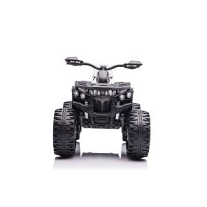 Quad Eléctrico Infantil QLS-3288 Blanco con Motor 4x45W, Luces y Audio - 12V