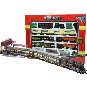 Set de Tren Eléctrico Fenfa con 6 Vagones y Vías de 10 Metros - imagen 2