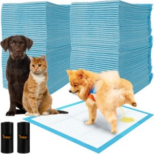Set de 100 Empapadores Desechables Absorbentes de 60x60 cm