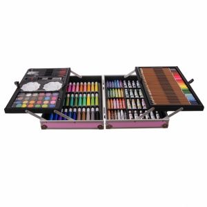 Set de Pinturas en Maletín de Unicornio , 145 Piezas . Creatividad sin Límite