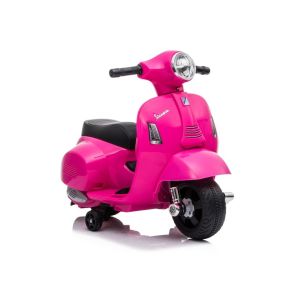 Scooter Eléctrico Infantil Vespa GTS 300 Mini Rosa 6V con Luces LED