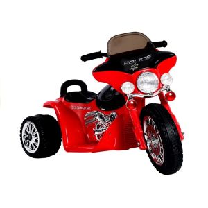 Moto Eléctrica Infantil JT568 Roja - Con Luces y Función de Marcha Atrás
