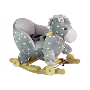 Caballito Balancín Little Dots 46 cm | Juguete 2 en 1 Seguro y Divertido