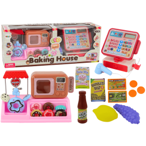 Set Tienda de Donuts con Caja Registradora y Microondas - imagen 2