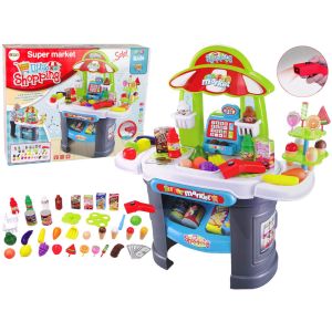 Supermercado Infantil con Escáner de Alimentos y Accesorios - imagen 2