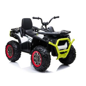 Quad Eléctrico XMX607 Blanco - Aventura para Niños de 3+ Años | LEAN CARS