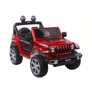 Coche Eléctrico para Niños FT-938  Lacado con 4 Motores, 12V y Control Remoto-Rojo
