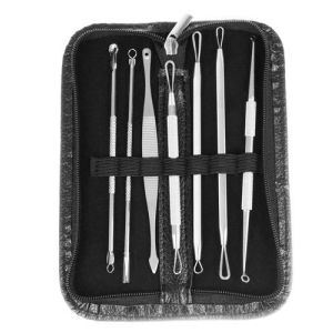 Extractor de Puntos Negros Kit, Herramientas para eliminar puntos negros - 7 en 1