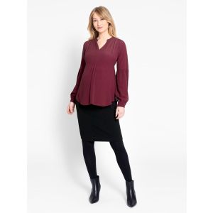 Falda Premamá Negra en Talla L - REBAJAS