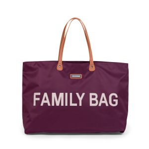 Bolso Family Bag Berenjena de Childhome - Ideal para viajes en familia