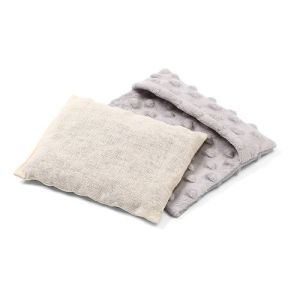Almohada Térmica con semillas de cereza-Gris