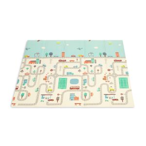 Alfombra de Juegos Multifuncional Coches de Toyz - 91 x 12 x 41 cm