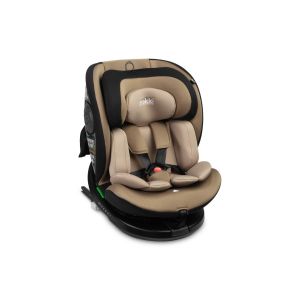 Silla de Coche Mokki i-Size (40-150 cm) - Seguridad y Comodidad Innovadora para Todas las Etapas-Beige