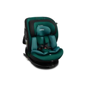 Silla de Coche Mokki i-Size (40-150 cm) - Seguridad y Comodidad Innovadora para Todas las Etapas-Verde