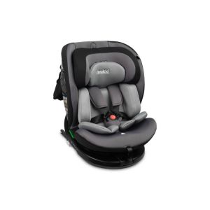 Silla de Coche Mokki i-Size (40-150 cm) - Seguridad y Comodidad Innovadora para Todas las Etapas-Gris
