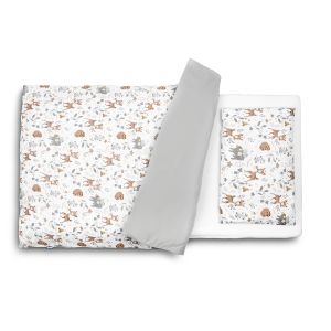 Juego de funda nórdica y almohada Aventuras en el Bosque