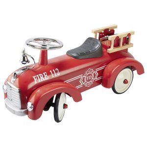 Correpasillos Camión de Bomberos Speedster Goki con Ruedas de Goma y Campana