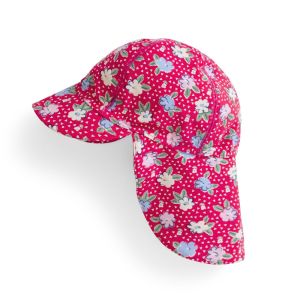 Gorra de Protección Solar Bebés y Niñas Frambuesa
