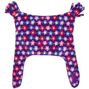 Gorro Polar para Niños estilo Bufón Estampado Floral