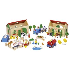 Granja de madera , Goki , a partir de 3 años