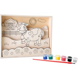 Imágenes para colorear de madera Granja