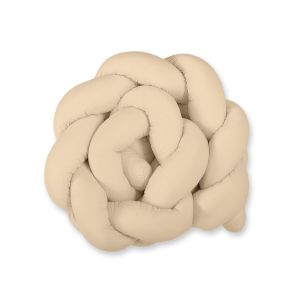 Protector de Cuna Knot Bumper Beige - My Sweet Baby