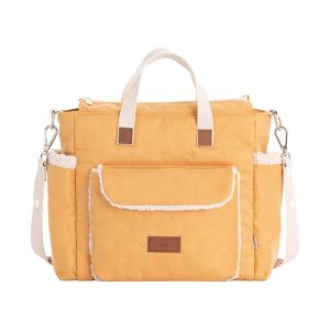 Bolso Maternal Pack Soft Winter Ocre 16x43x37 Cm - Cambrass