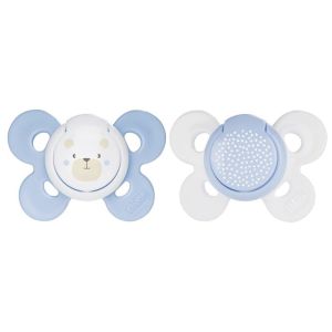 Chicco Chupete Silicona Physio Comfort 0-6M Azul