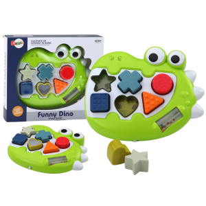 Puzzle Sensorial de Dinosaurio con Melodías para los Más Pequeños