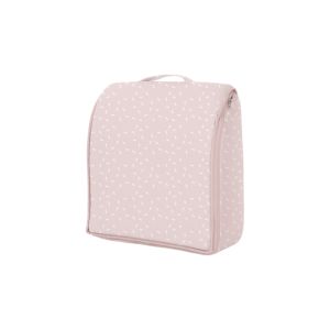 Cama portátil con espuma viscoelástica Kikkaboo Confetti Rosa