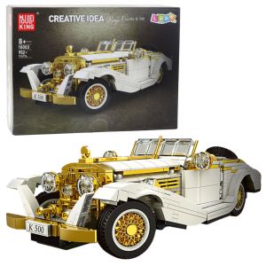 Coche de bloques Vintage K500 de Lean toys con 952 piezas