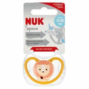 Chupete de Silicona Nuk Space 6-18 meses - Con Caja