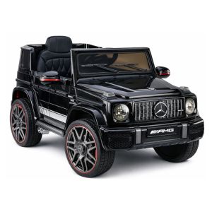 Coche Eléctrico Infantil Mercedes AMG G 63 Pintado Negro 12V
