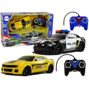 Coches R/C Persecución Policial Deportivos con Control Remoto