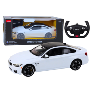 Coche de Control Remoto BMW M4 Coupe Blanco 1:14
