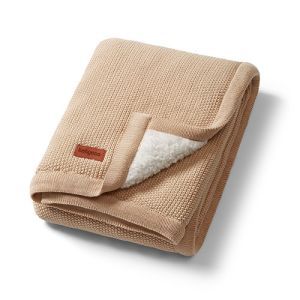 Manta de Algodón Aislante Beige Babyono para Bebés