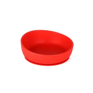 Doidy Bowl Rojo - Plato Infantil de Doidy Cup para Bebés