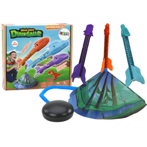 Juego de Lanzador de Cohetes Dinosaurios en el Bosque