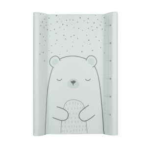 Cambiador duro PVC 80x50cm Bear with me Menta Kikkaboo