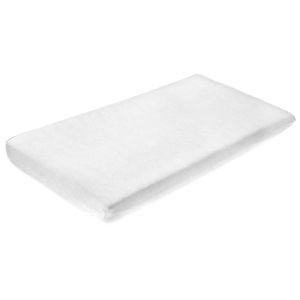 Sábana Impermeable Sensillo Frotte Blanca 120x60 para Bebé