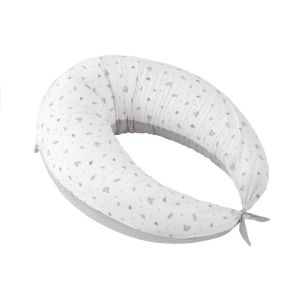 Cojin De Lactancia Luna 80x185x16 Cm Ardi Gris - Cambrass