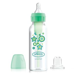Biberón y Kit de Sippy Dr Brown's con Estrellas Verdes