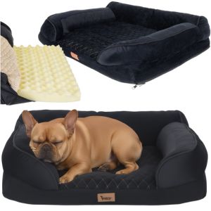 Cama Ergonómica Purlov S para Mascotas - 65x55 cm