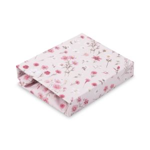 Sábana Bajera de Algodón Infantil Rosa 60x120 Sensillo